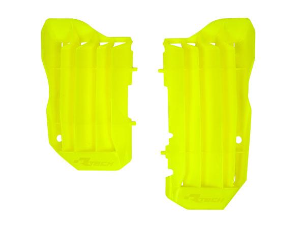 Rtech Plastics Rad Louvers Oversize 18-19 CRF250R Neon Yellow, Rtech R-grcrfgf0018