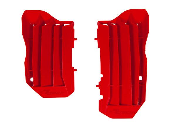 Rtech Plastics Rad Louvers Oversize 18-19 CRF250R Red, Rtech R-grcrfrs0018