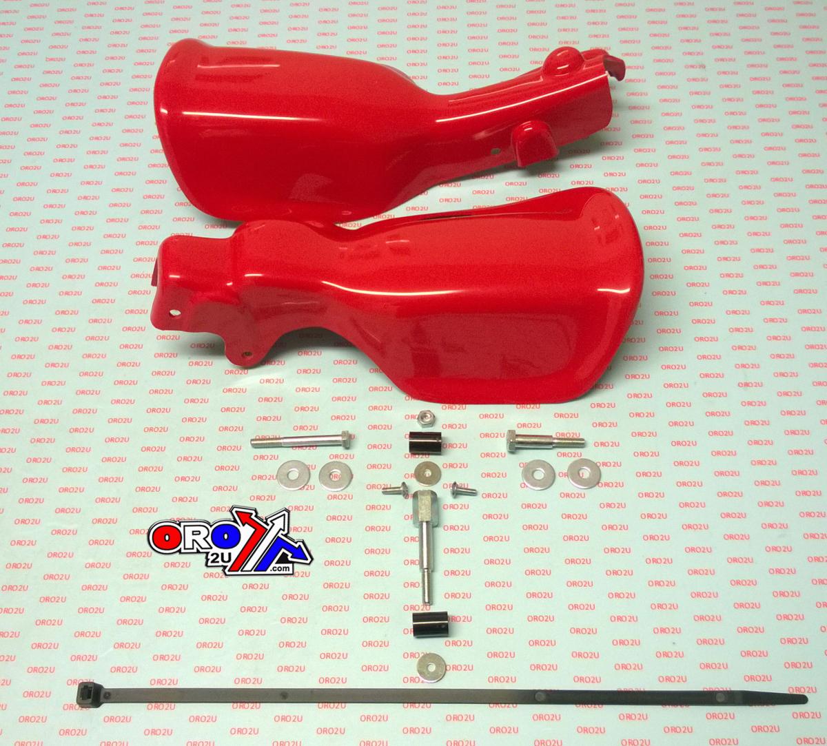 Maier Plastics Handguards ATV Honda Red