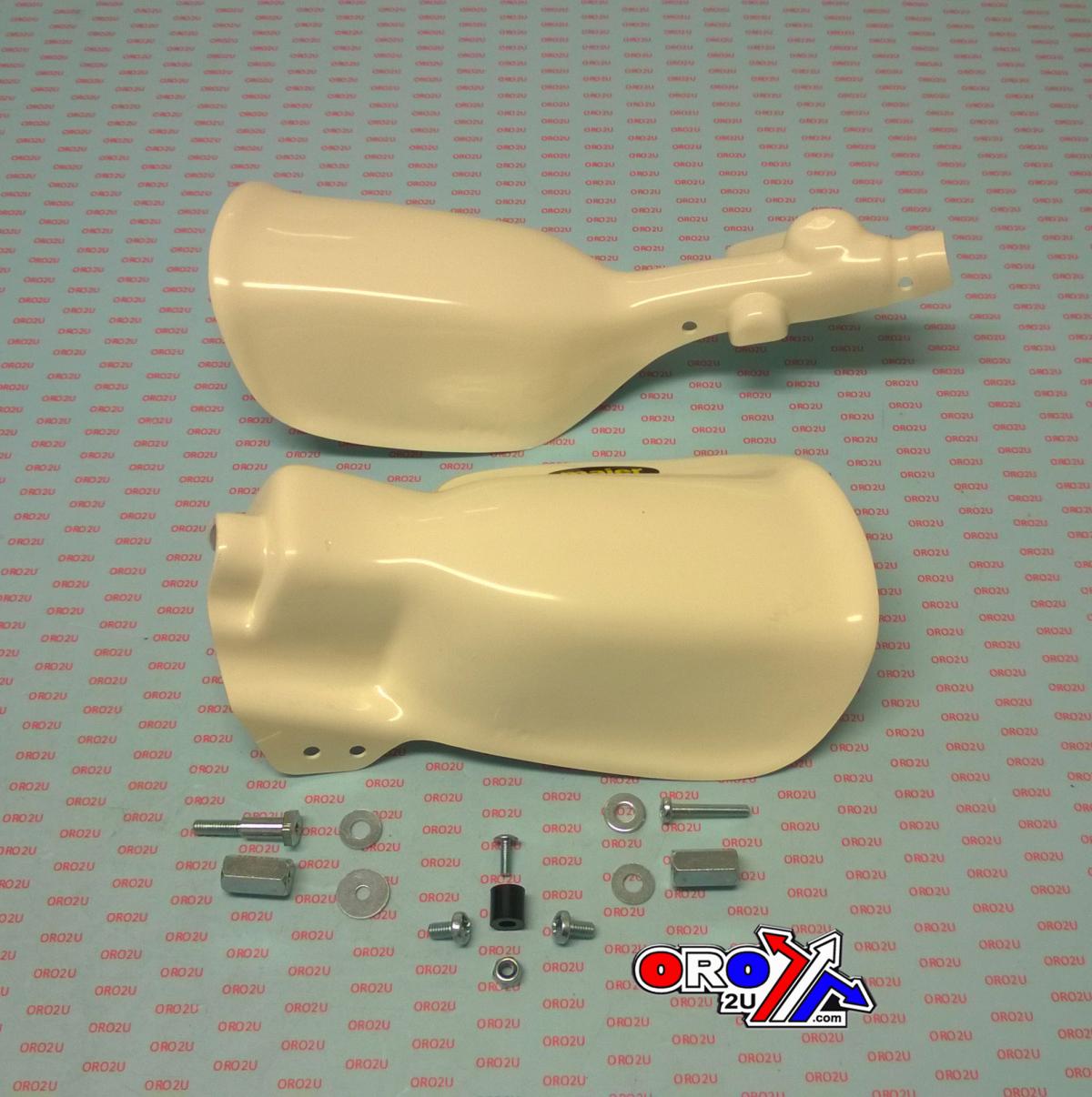 Maier Plastics Handguards ATV White