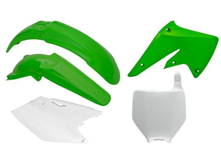 Rtech Plastics Plastic Kit/5 04-05 KXF250 Oem, Rtech R-kitkxf-oem-504