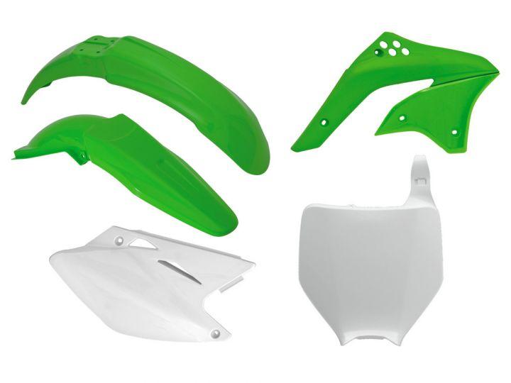 Rtech Plastics Plastic Kit/5 06-08 KXF450 Oem, Rtech R-kitkxf-oem-506