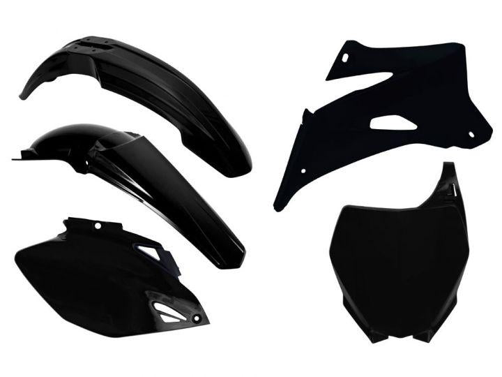 Rtech Plastics Plastic Kit/5 06-09 YZF Black, Rtech R-kityzf-nr0-508