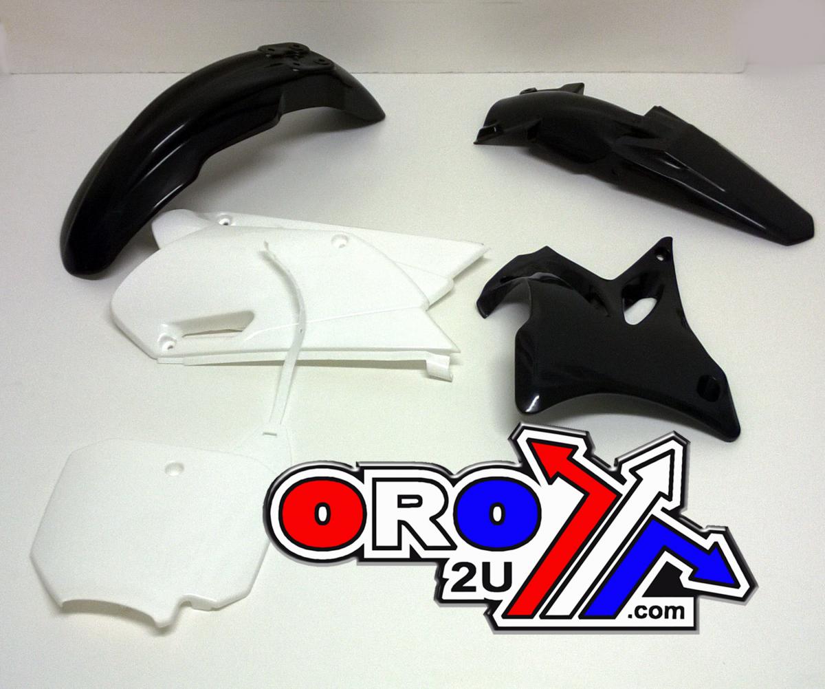 FIR Plastic Kit YZ 85 02-14 Black Oem Style, AUTC181