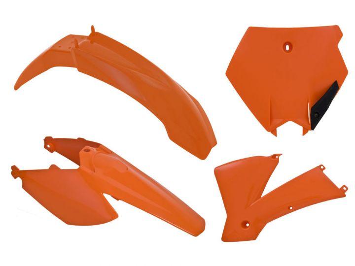 Rtech Plastics Plastic Kit/4 KTM85 06-12, Rtech R-kitKTM-ar0-507