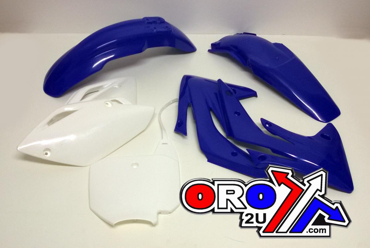 FIR Plastic Kit CRF 150 R Oem Blu, White & Blue, AUTC065