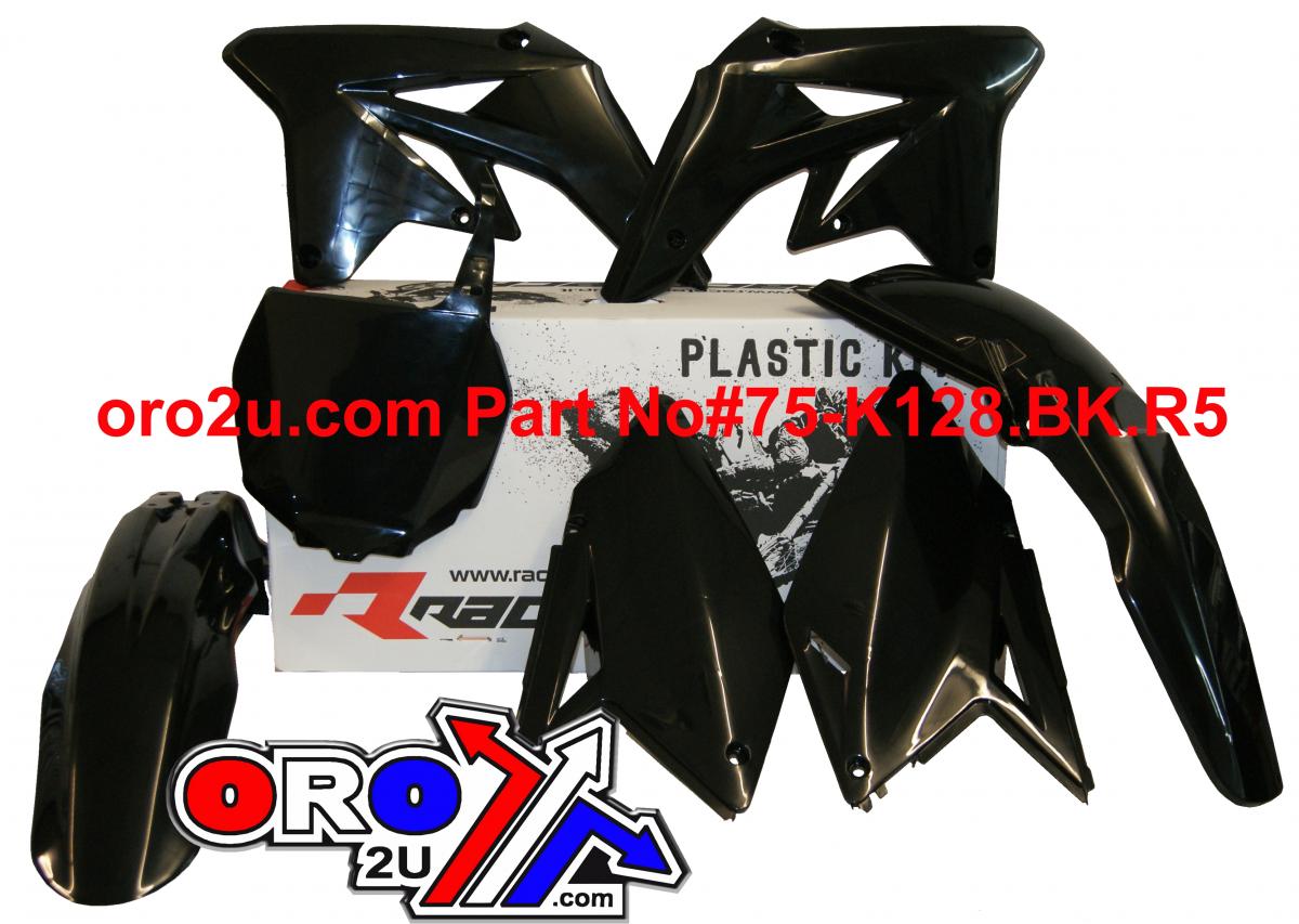 Rtech Plastics Plastic Kit/5 07-09 RMZ250, Rtech R-kitrmz-nr0-507