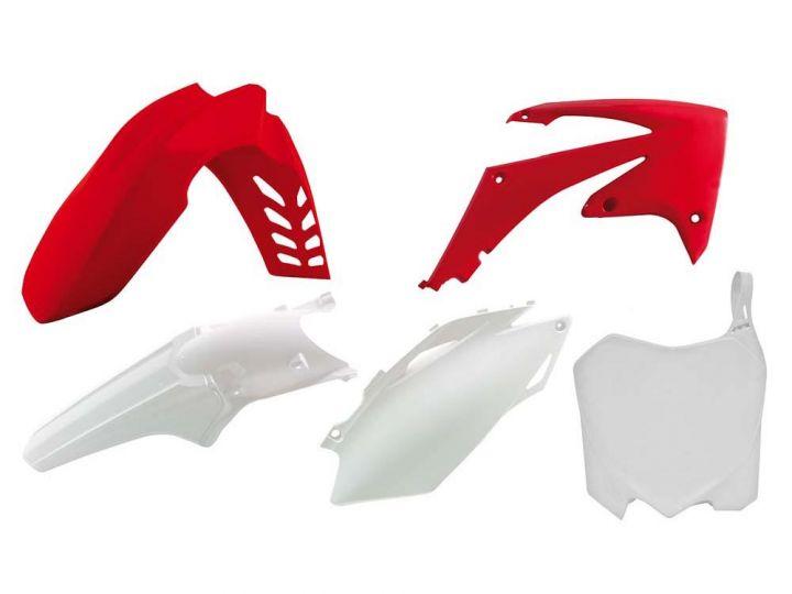 Rtech Plastics Plastic Kit/5 CRF450 09-10 Oem, Rtech R-kitcrf-oem-513