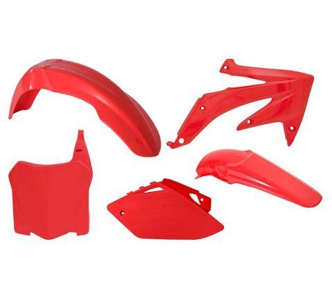 Rtech Plastics Plastic Kit/5 CRF450 2008, Rtech R-kitcrf-rs0-589