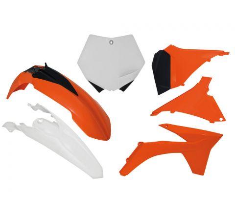 Rtech Plastics Plastic Kit/6 SX125-250 12 Oem, Rtech R-kitKTM-oem-509
