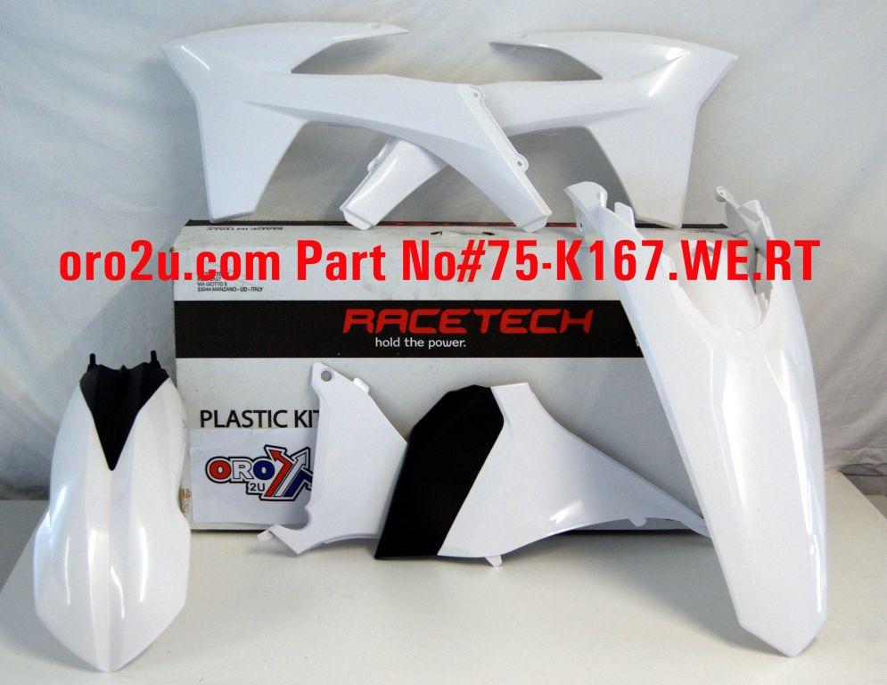 Rtech Plastics Plastic Kit/5 KTM EXC 2012-13, Rtech R-kitKTM-bn0-412, 5 Piece