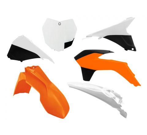 Rtech Plastics Plastic Kit/6 13-16 KTM SX/SXF, Oem 16 for SX250 Rtech, R-kitKTM-oem-594