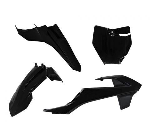 Rtech Plastics Plastic Kit/4 16-23 KTM SX65, Black Rtech R-kitKTM-nr0-500, Gasgas MC 65 2021-2023