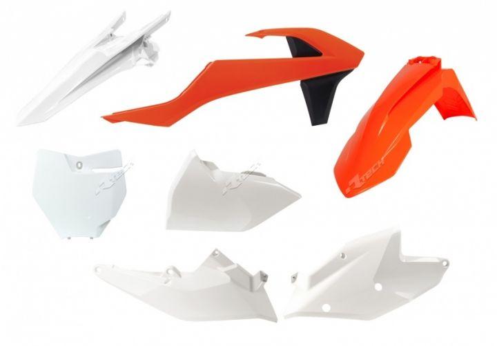 Rtech Plastics Plastic Kit/6 16-18 KTM SX/SXF, Oem Rtech R-kitKTM-oem-516