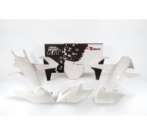 Rtech Plastics Plastic Kit/6 16-18 KTM SX/SXF, White Rtech R-kitKTM-bn0-516