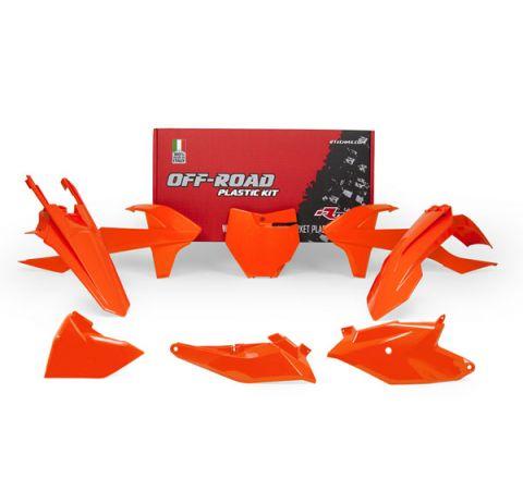 Rtech Plastics Plastic Kit/6 18-24 KTM SX85, Orange Rtech R-kitKTM-ar0-185, Gasgas MC 85 2021-2023