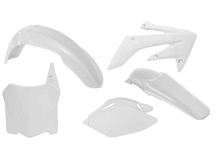 Rtech Plastics Plastic Kit 08-09 CRF250 White, Rtech R-kitcrf-bn0-588