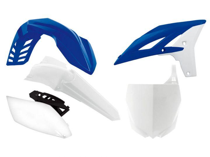 Rtech Plastics Plastic Kit/5 10-13 YZF250, Rtech R-kityzf-bl0-510, 2013 Blue/white