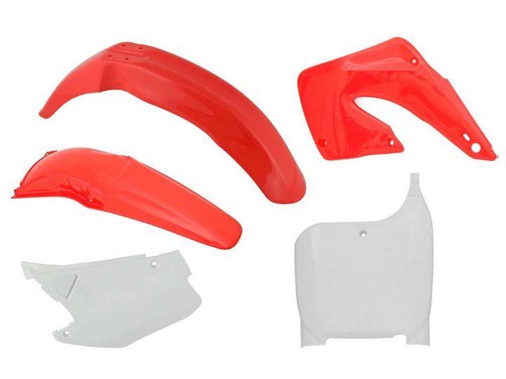 Rtech Plastics Plastic Kit/5 00-01 CR125/250, Oem Rtech R-kitcr0-oem-501