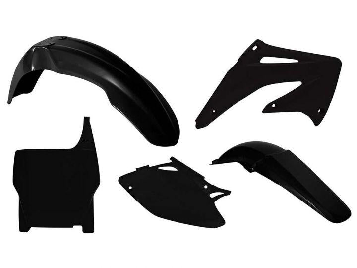 Rtech Plastics Plastic Kit/5 CRF450R 2004, Black Rtech R-kitcrf-nr0-505