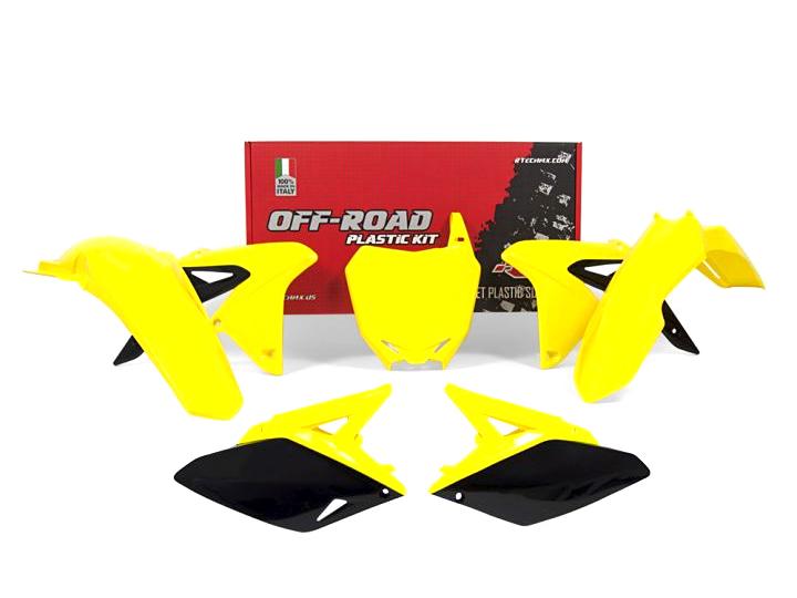 Rtech Plastics Plastic Kit/5 10-18 RMZ250 OEM17, Rtech R-kitrmz-oem-591