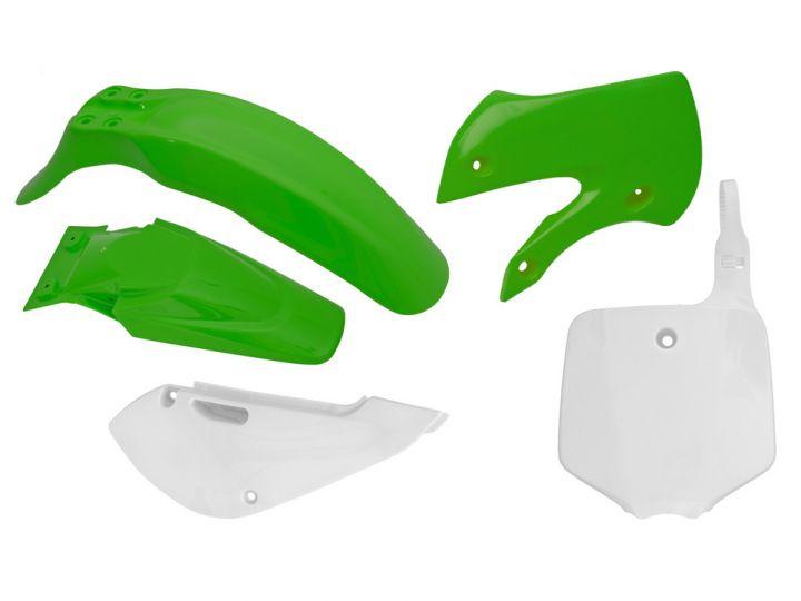 Rtech Plastics Plastic Kit/5 02-10 KLX110 Oem, Rtech R-kitklx-oem-511