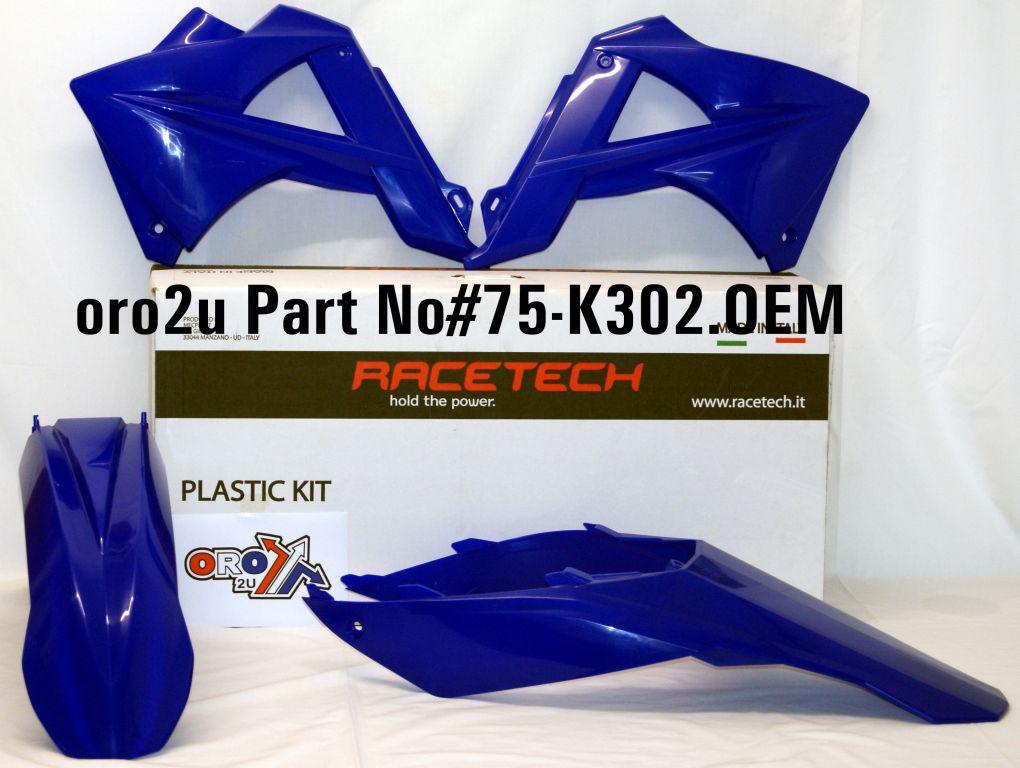 Rtech Plastics Plastic Kit Gasgas 2010, Rtech R-kitgas-bl0-403