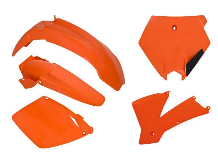 Rtech Plastics Plastic Kit/5 KTM 01-03, Rtech R-kitKTM-ar0-502