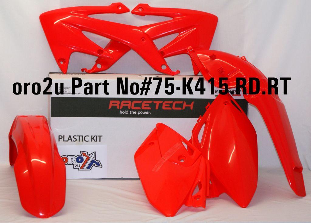 Rtech Plastics Plastic Kitcrf450x 08-19, Rtech R-kitcrx-rs0-415
