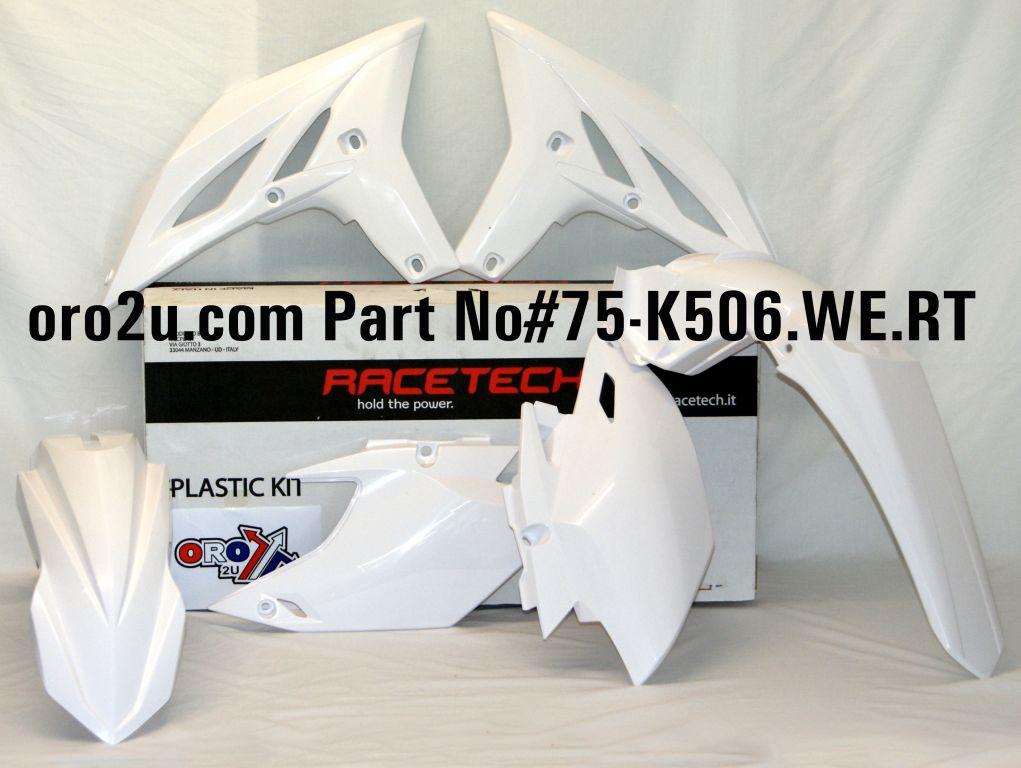 Rtech Plastics Plastic Kit 12-15 WRF450, Rtech R-kitwrf-bn0-404