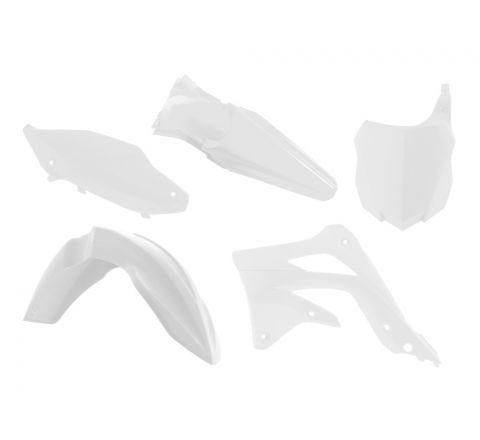 Rtech Plastics Plastic Kit/5 13-15 KX450F Wht, Rtech R-kitkxf-bn0-515