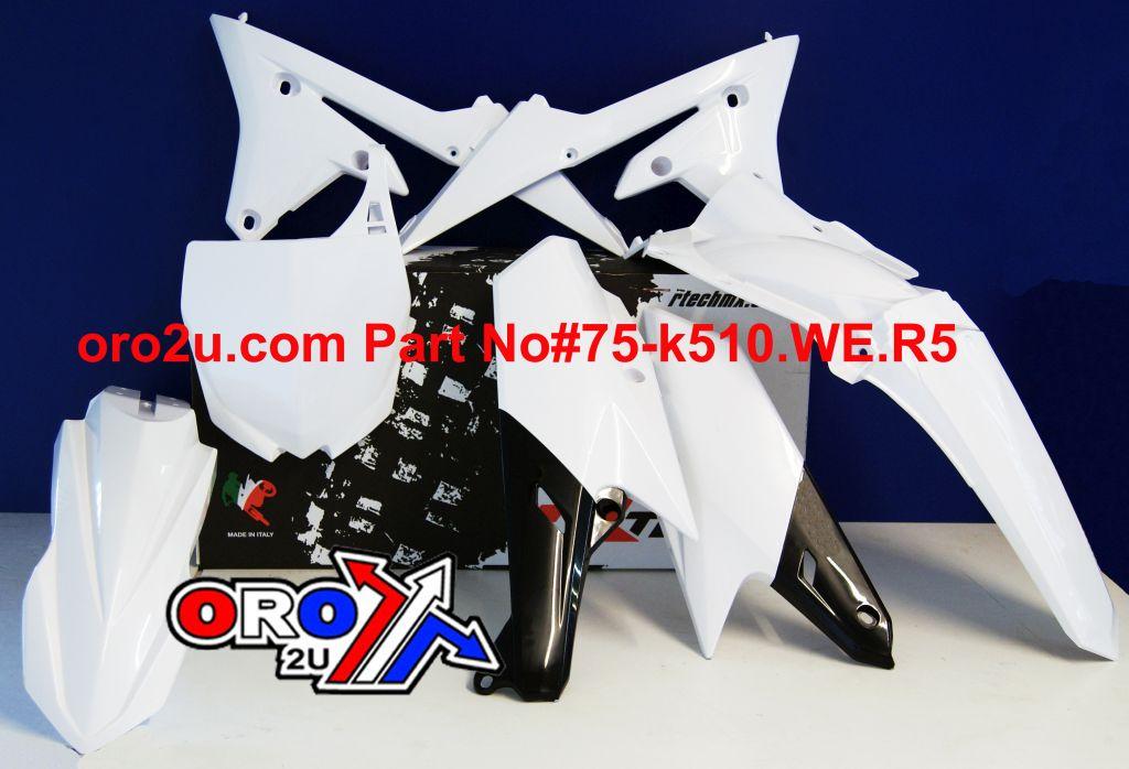 Rtech Plastics Plastic Kit/5 14-18 YZF, YZ-FX250 15-18 YZ-FX450 16-18, Rtech R-kityzf-bn0-514