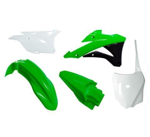 Rtech Plastics Plastic Kit/5 14-21 KX85/100 Oem 16-19, Rtech Oem R-kitkx0-oem-598