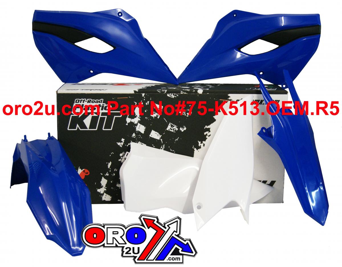 Rtech Plastics Plastic Kit/4 13-14 Husaberg, Rtech R-kithbg-oem-400, Oem 2014