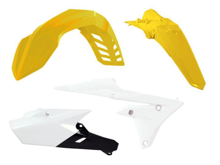 Rtech Plastics Plastic Kit/4 WRF250 / WRF450 15-19, Rtech R-kitwrf-gy0-415