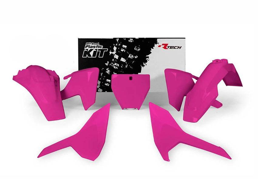 Rtech Plastics Plastic Kit5 16-18 Husky TC/FC, Pink Rtech R-kithsq-fu0-516