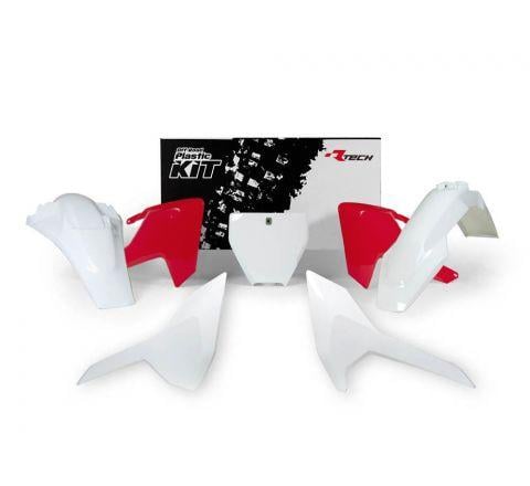 Rtech Plastics Plastic Kit5 16-18 Husky TC/FC, Red and White Plastics Kit, Rtech R-kithsq-rq0-516