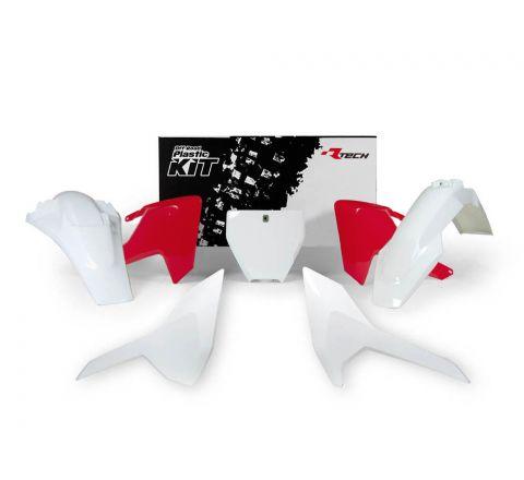 Rtech Plastics Plastic Kit5 16-18 Husky TC/FC, Red and White Plastics Kit, Rtech R-kithsq-rq0-516