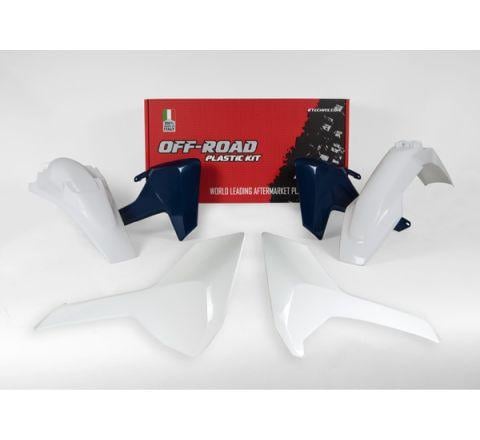 Rtech Plastics Plastic Kit 17-18 Husky TE/FE/TX, 4 Piece Oem Colour, Rtech R-kithsq-oem-417