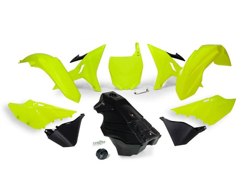 Rtech Plastics 2016 Conversion Kit & Black Tank, YZ 125-250 2002-2018,WR-yzx 250 2016-2018, Rtech R-kityz0-gf0-016