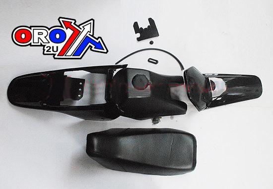 FIR Seat Tank Fender Kit PW80 Hx UL009 Black