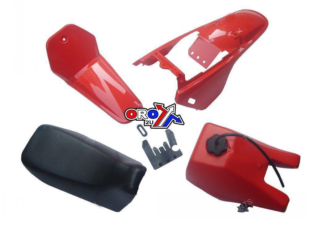 FIR Seat Tank Fender Kit PW80 Hx UL009 Red