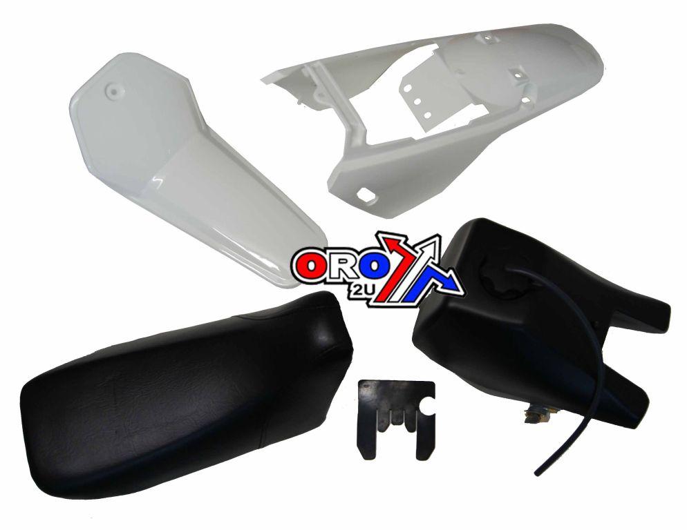 FIR Seat Tank Fender Kit PW80 Hx UL009 White