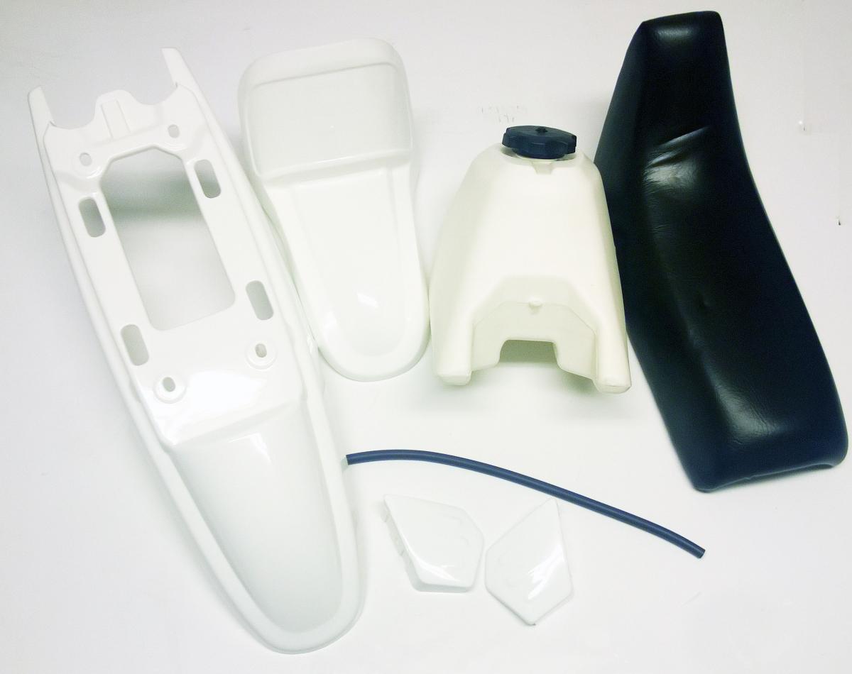 FIR Seat Tank Fender Kit PW50 Hx PW010 White