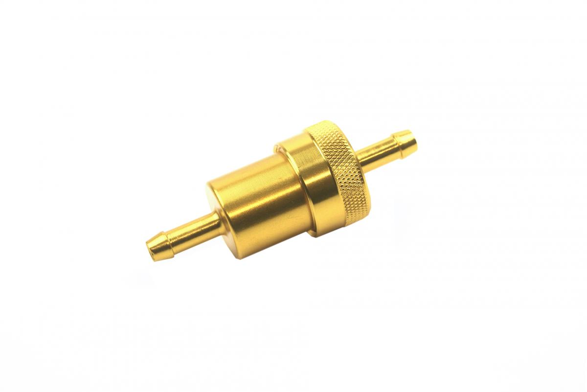 FIR Fuel Filter Alloy 1/4 Gold