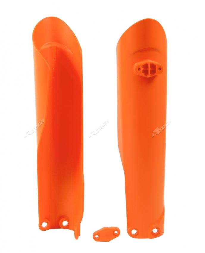 Rtech Plastics Lower Fork Guards 15-22 KTM SX/SX-F, Orange, Rtech R-psKTMar0016