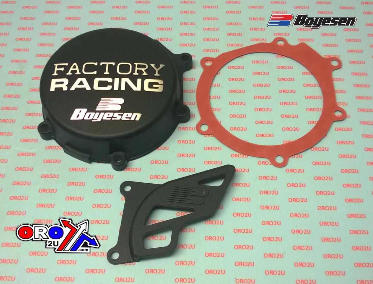 Boyesen Ignition Cover 00-05 KX65, 03-05 RM60/65 Ignition Cover, Boyesen Sc-10cb Black