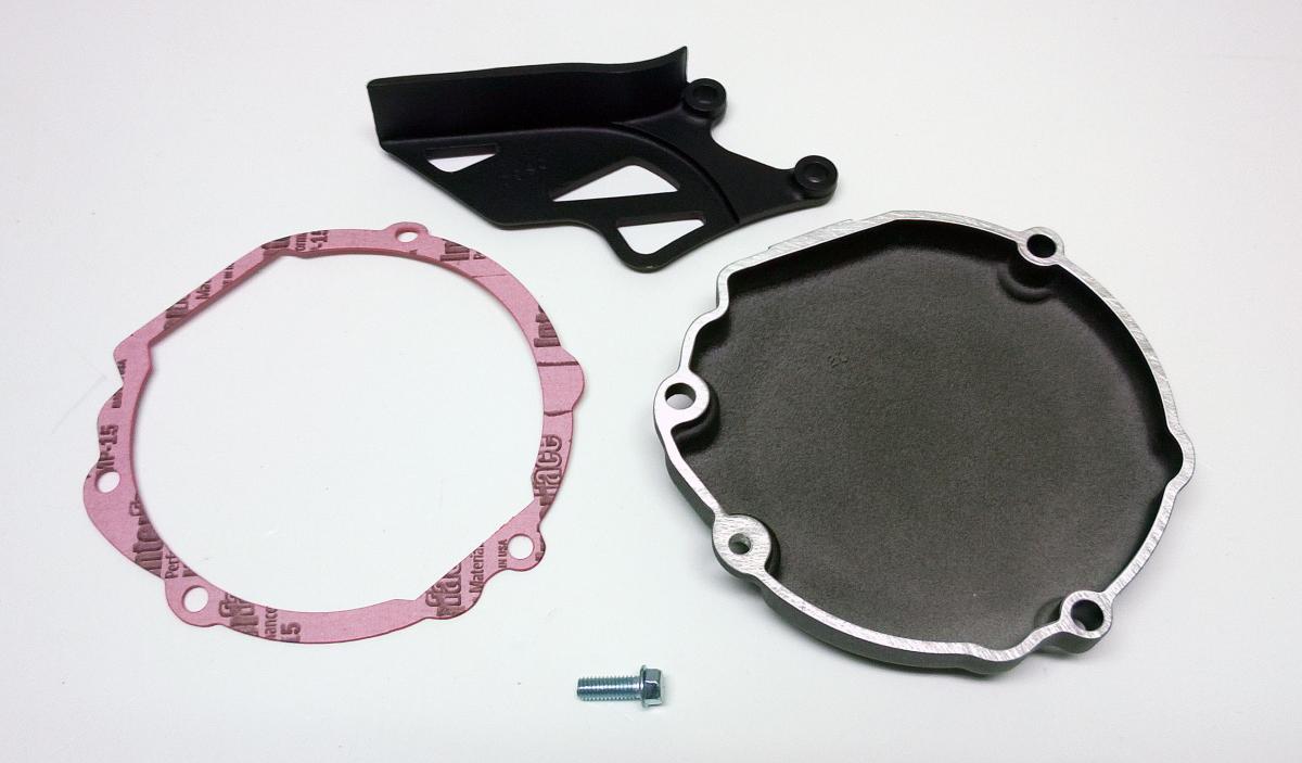 Boyesen Ignition Cover RM80, RM85, Boyesen SC20 Silver & Black