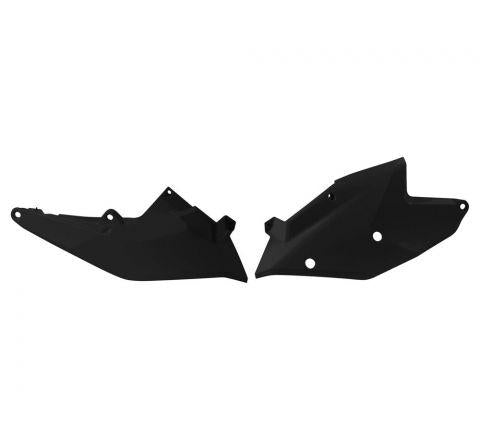 Rtech Plastics Side Panels 16-18 KTM SX/SX-F, Black, Rtech R-fiKTMnr0016