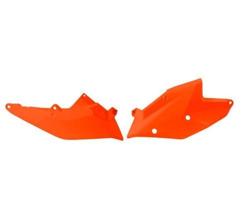 Rtech Plastics Side Panels 16-18 KTM SX/SX-F, Orange, Rtech R-fiKTMar0016